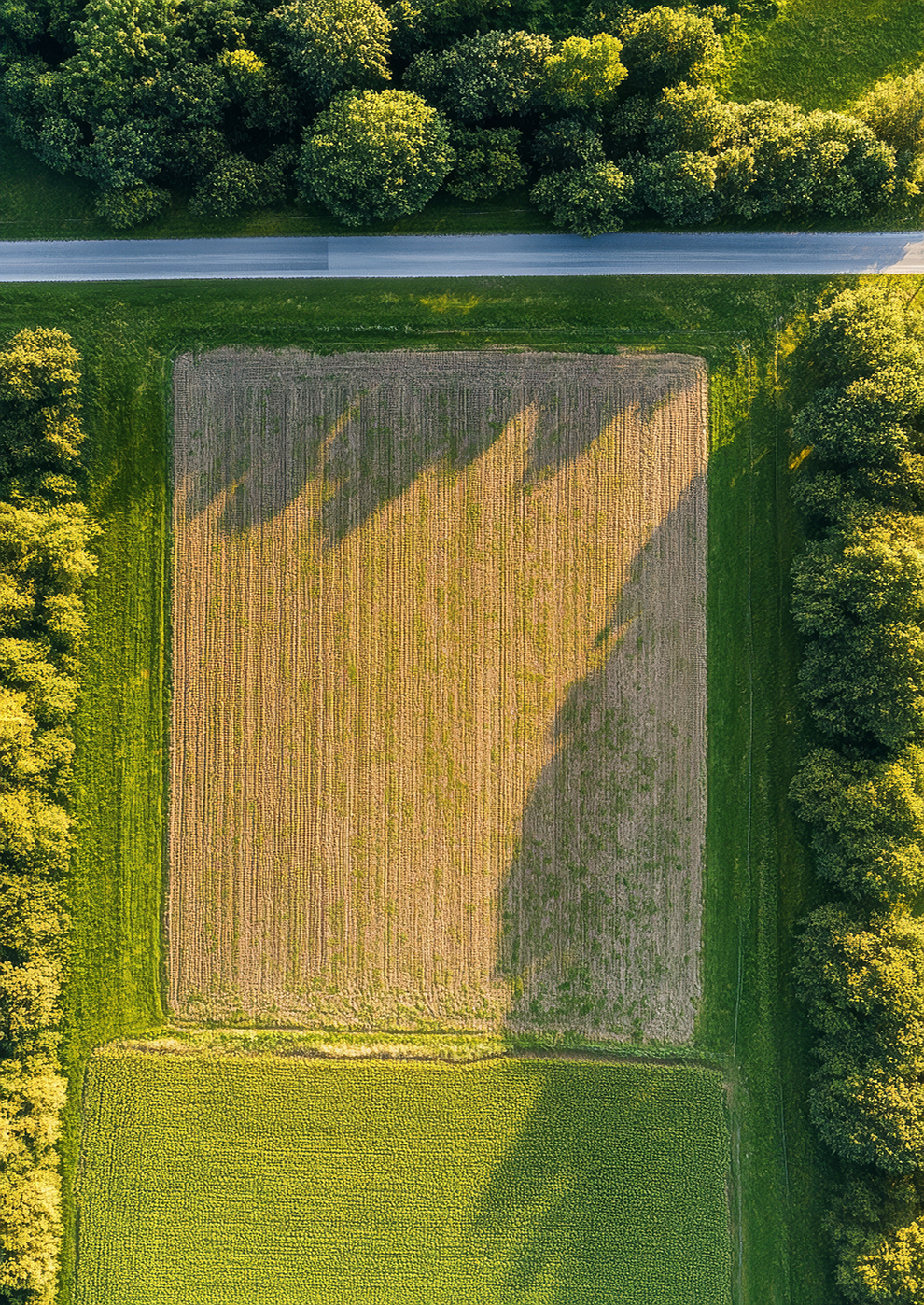 House Lot Aerial shot