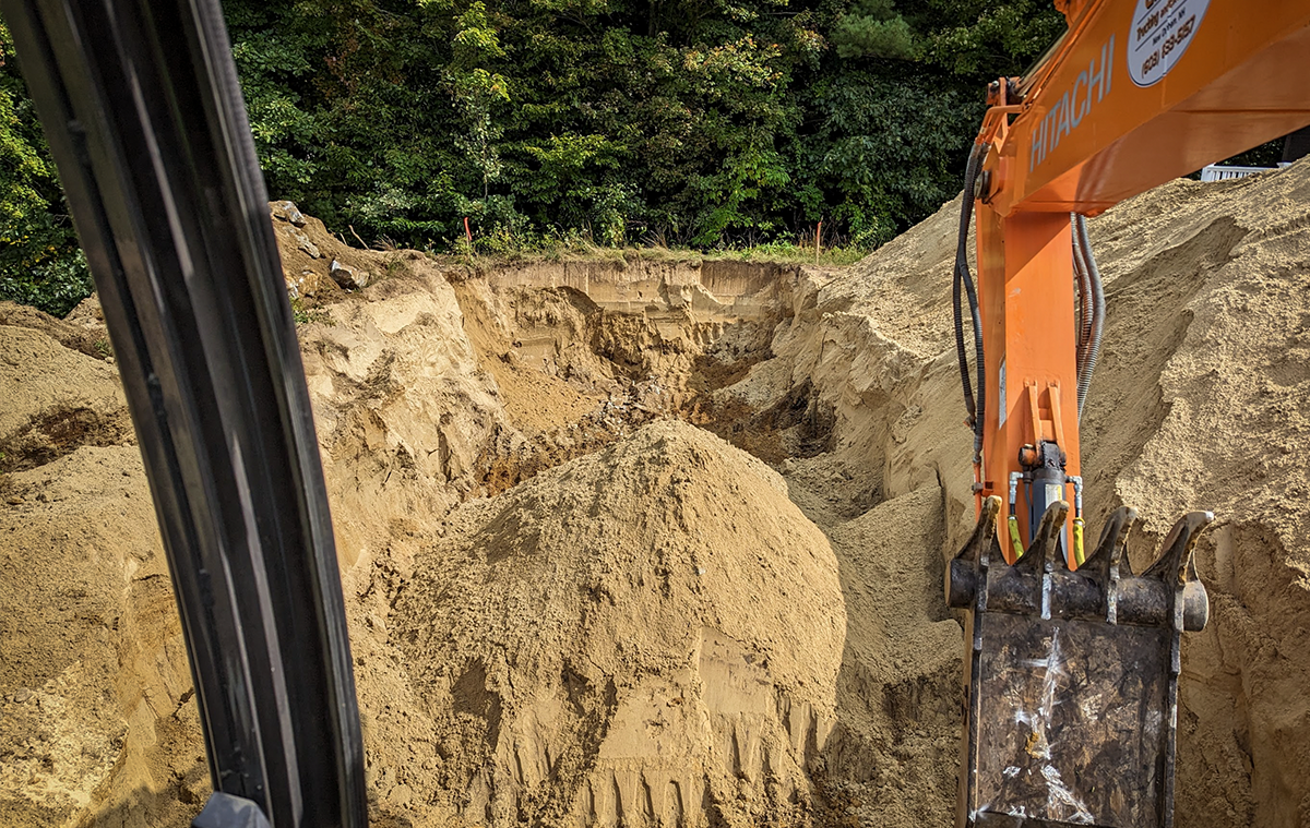 Septic System hole